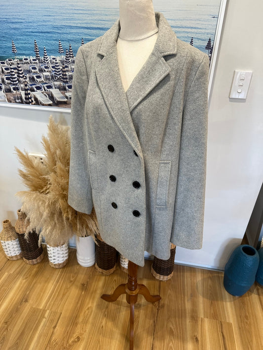 JAEGER Grey Coat Size 12