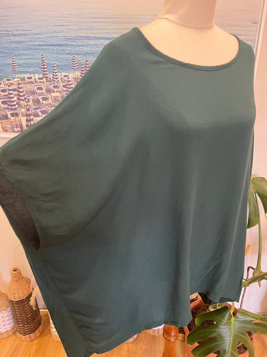Boho Australia Emeral Green Blouse XL