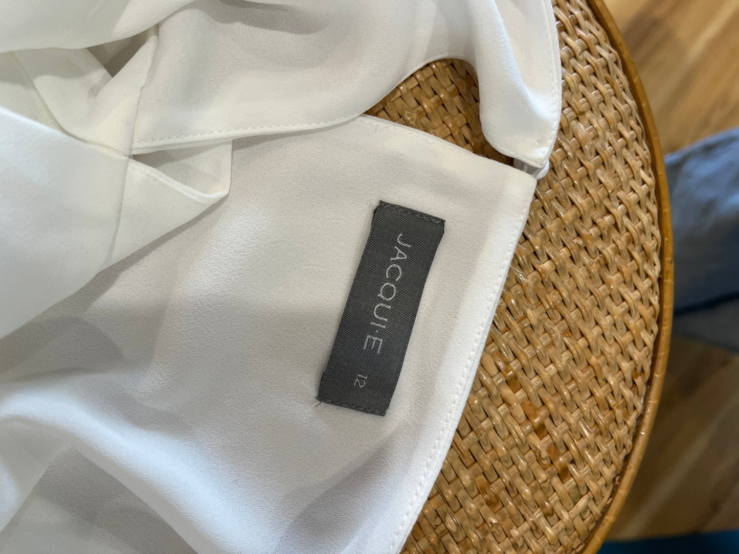 JACQUIE Blouse Cream/Off-white Size 12