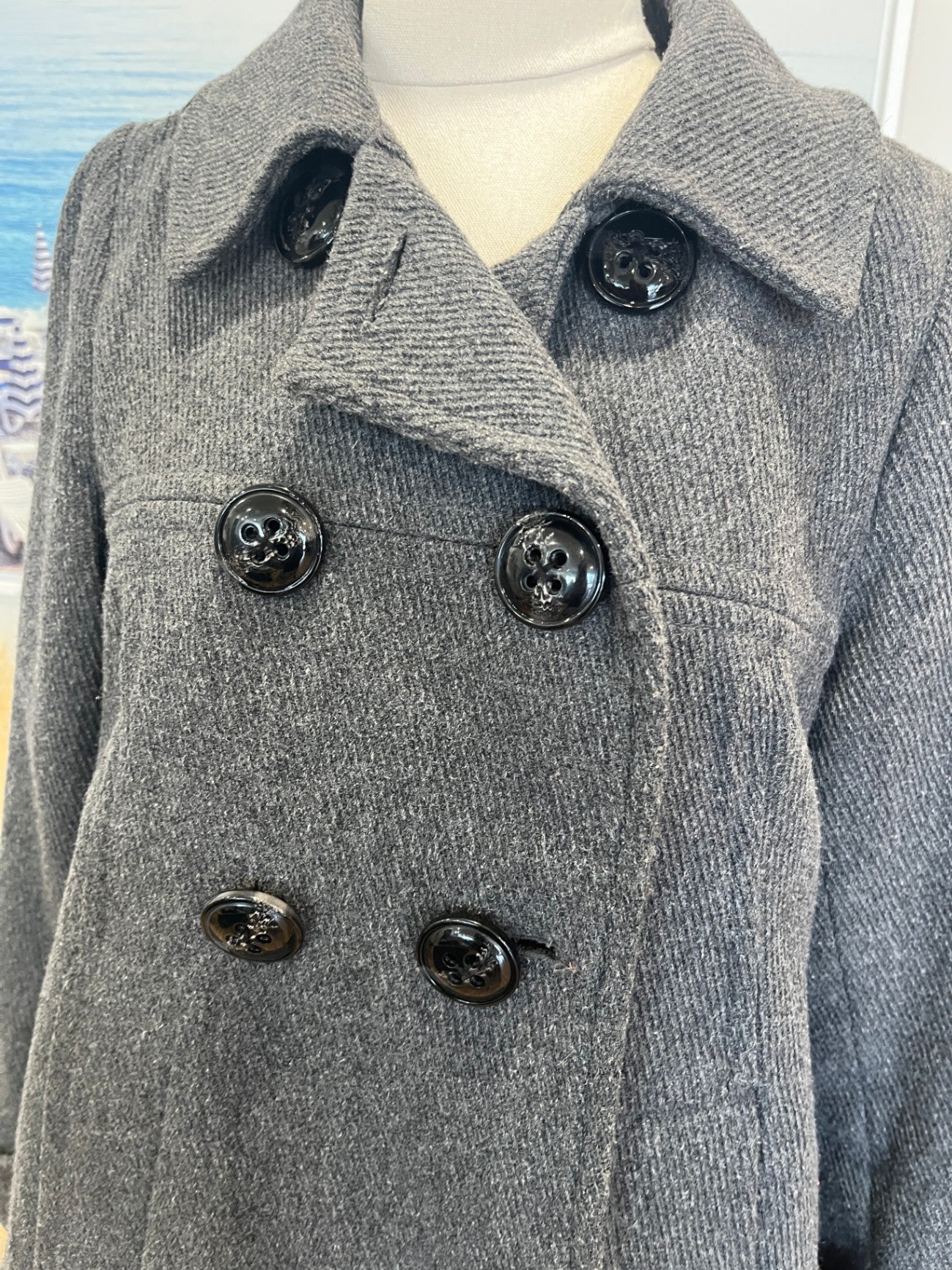 Max Grey Coat Size 8