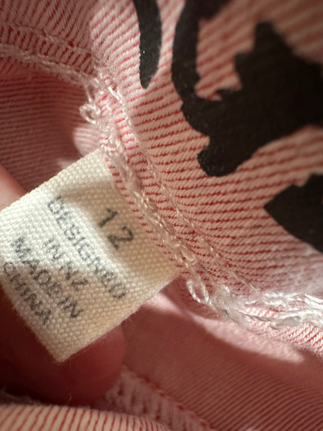Verge Jeans Peach/Pink Size 12