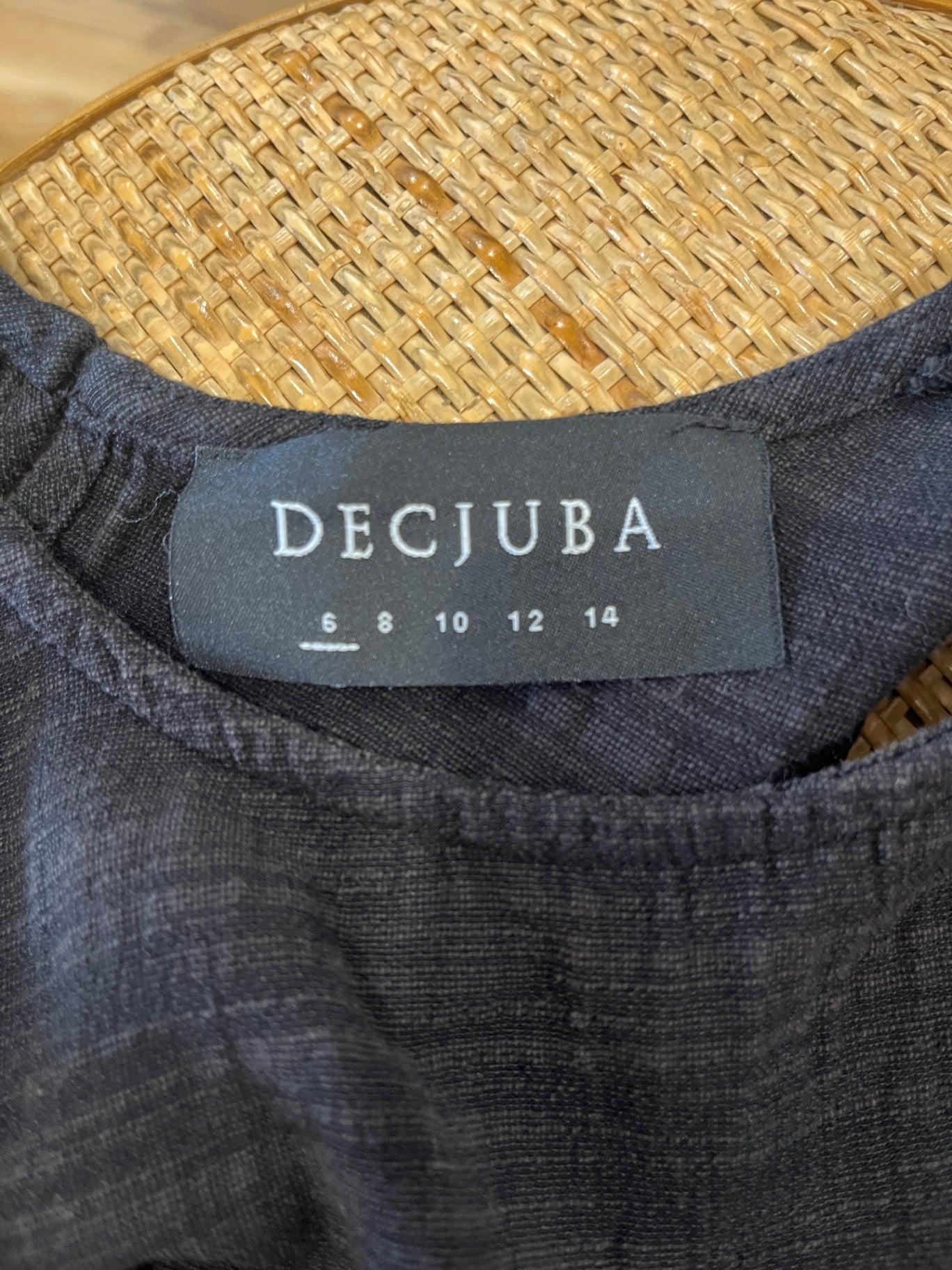 DECIUBA Black Dress Size 6