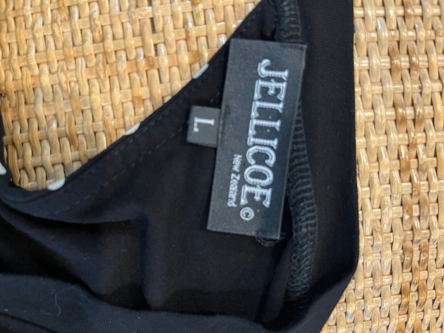 Jellicoe Black Top with Split Back Large