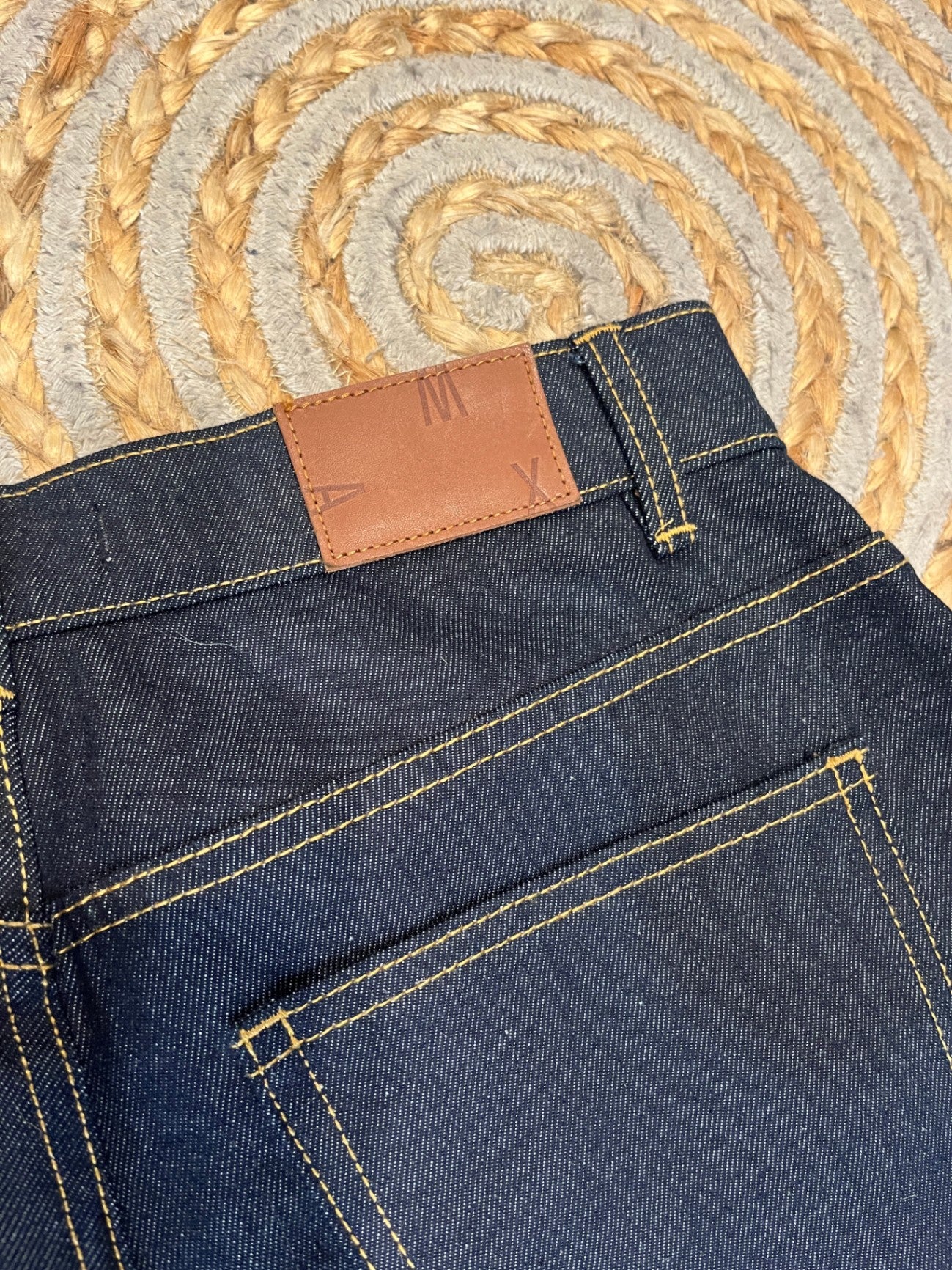 Max Dark Denim Wide Leg Pants