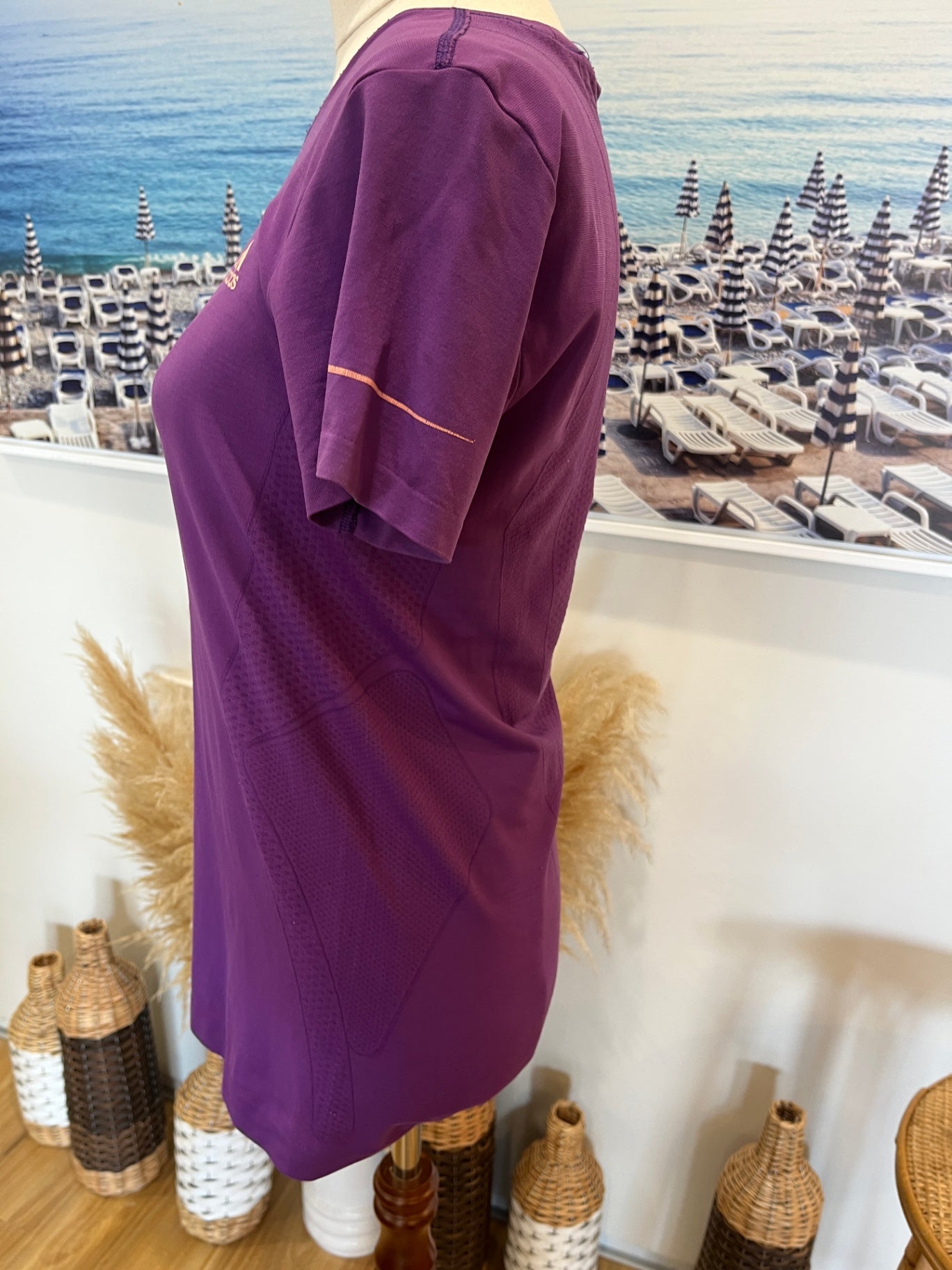 adidas Purple T-Shirt Medium