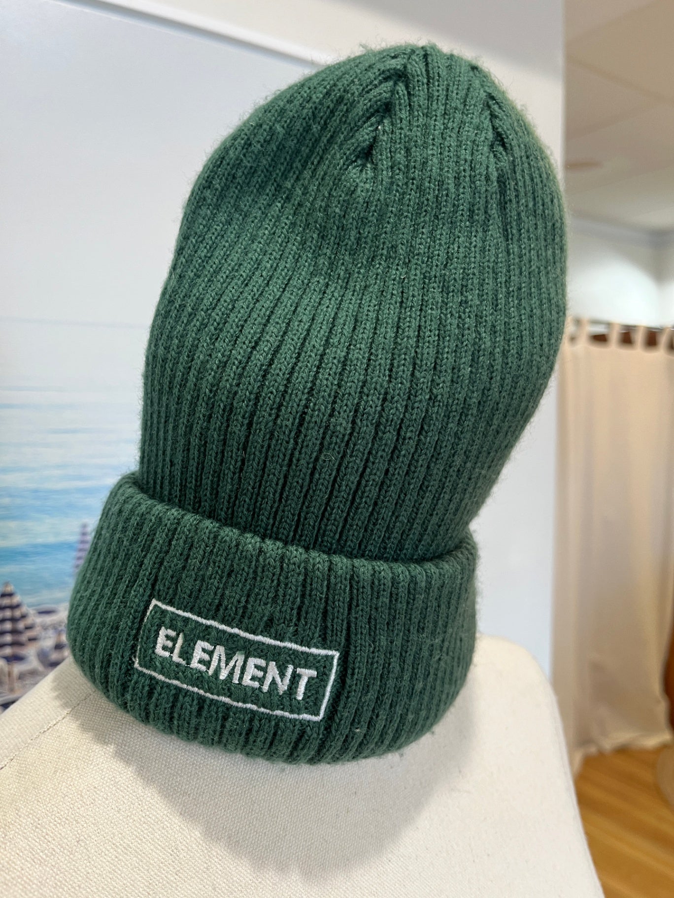 ELEMENT Green Beanie