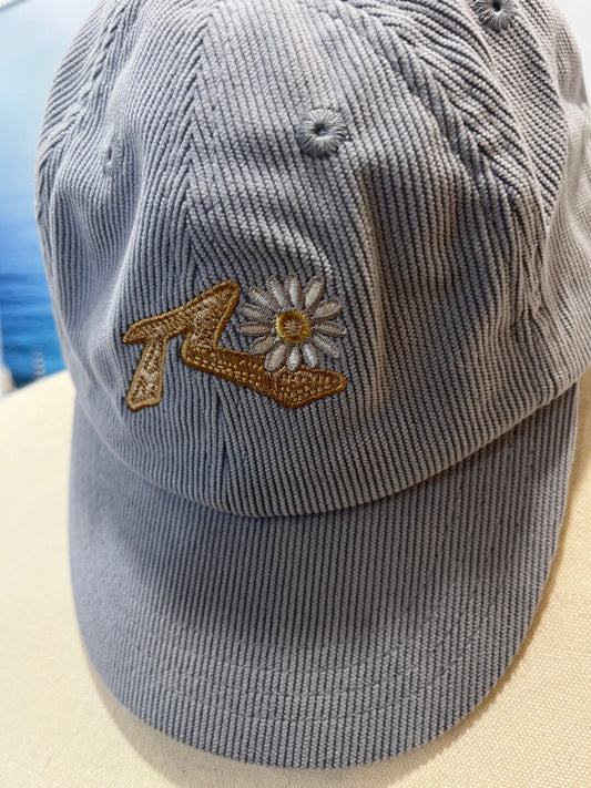 Light Gray Corduroy Cap