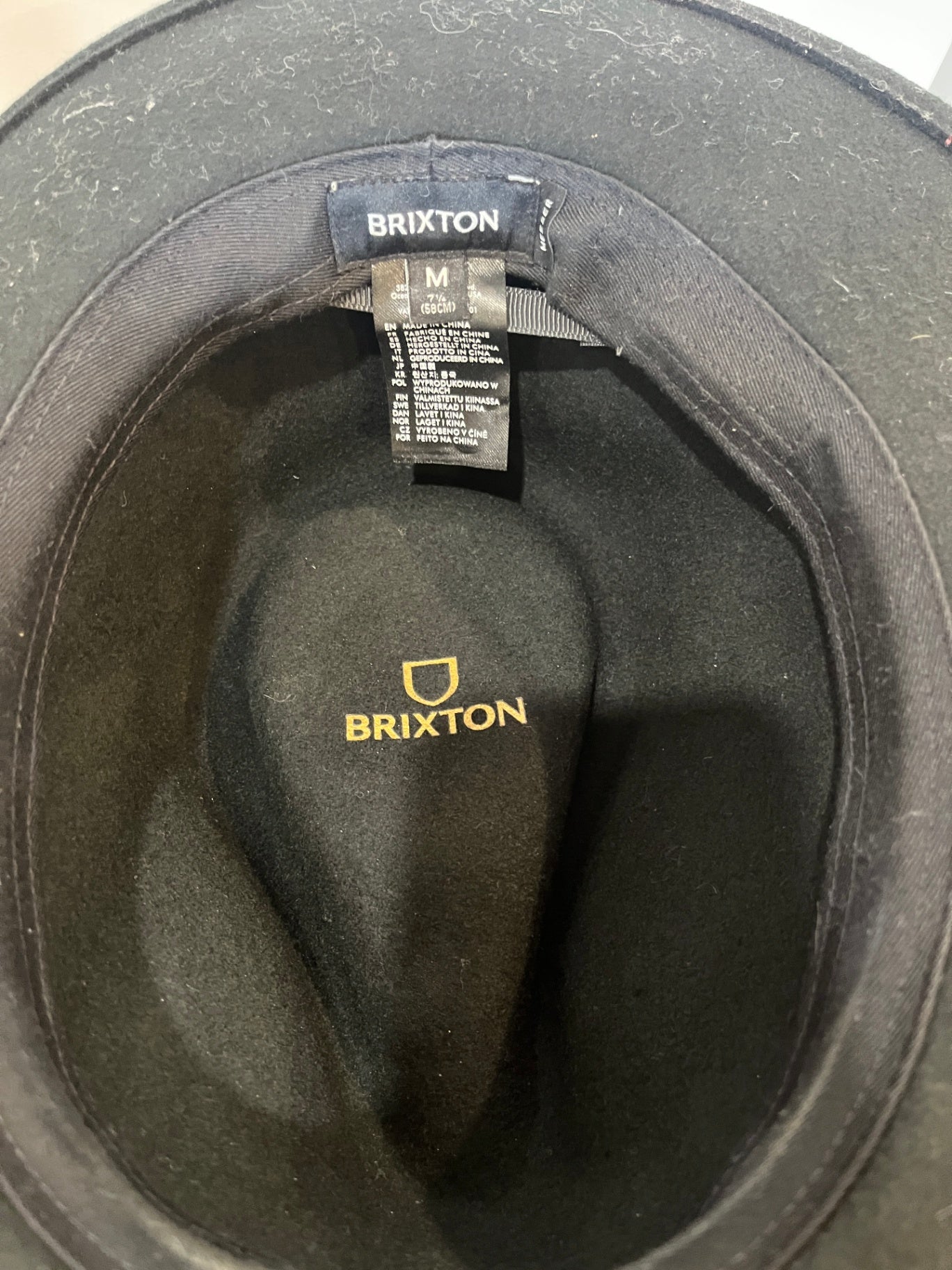 BRIXTON Black Hat Medium