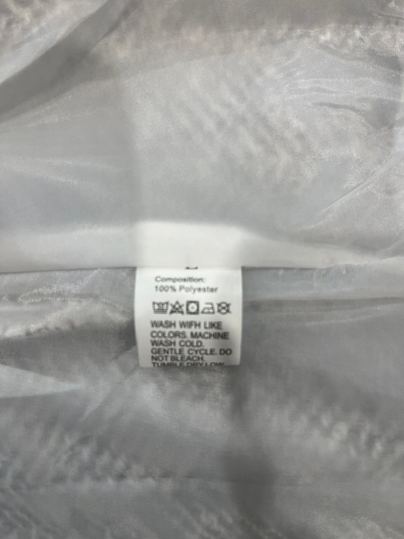 Grey/White/Black Jacket Size Medium