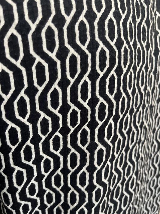 DECJUBA Black & White Dress Size 12