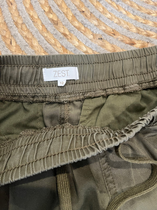 ZEST Cargo Pants Khaki Size 12