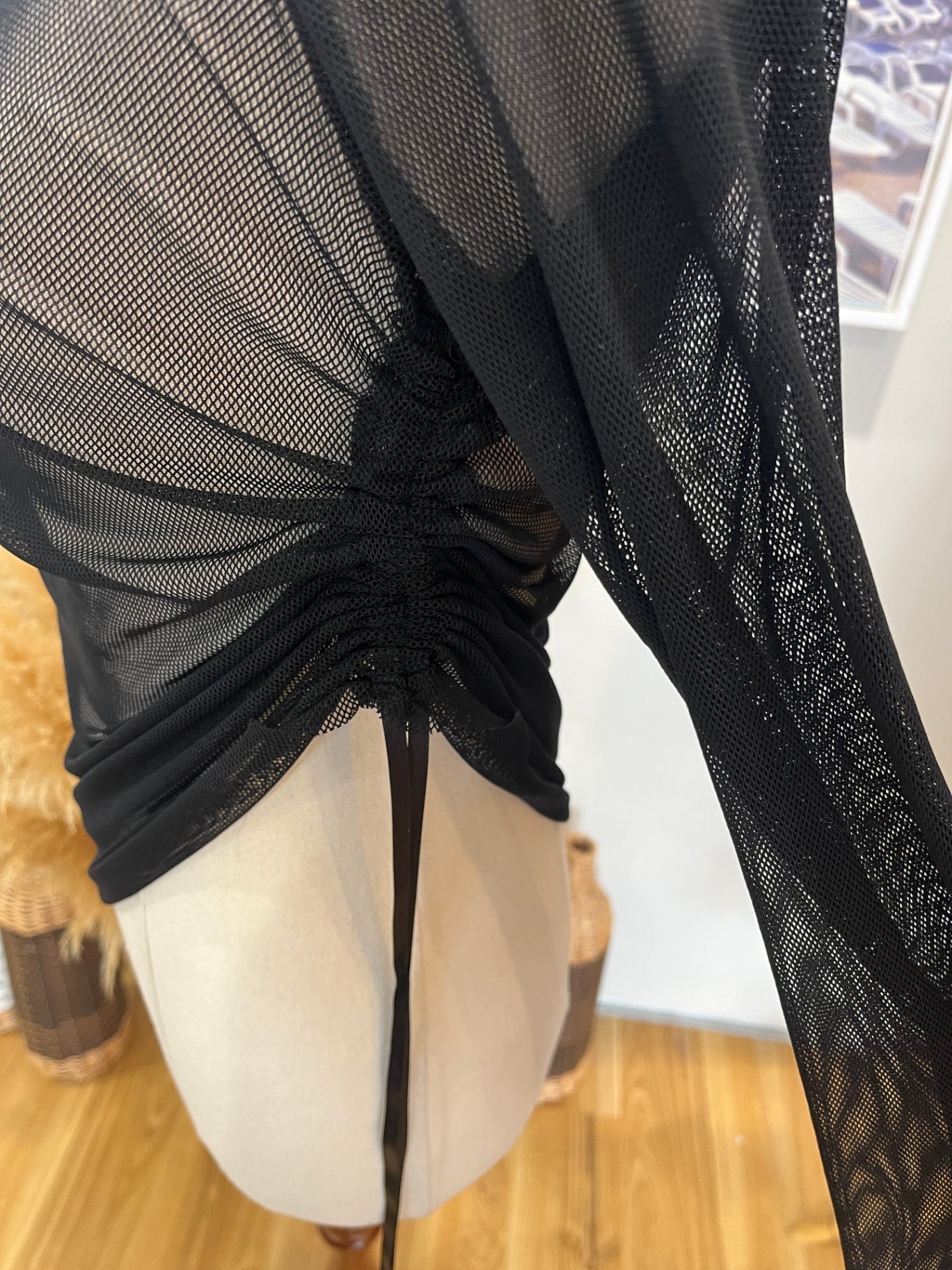 Vintage Pagani Black Top Size 10