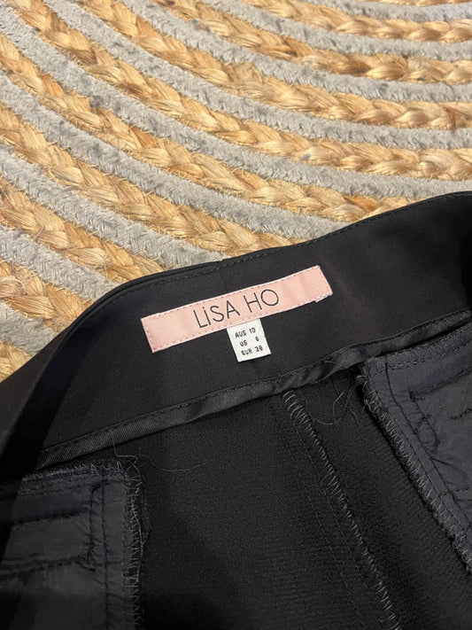 Lisa Ho Black Pants Size EU 38