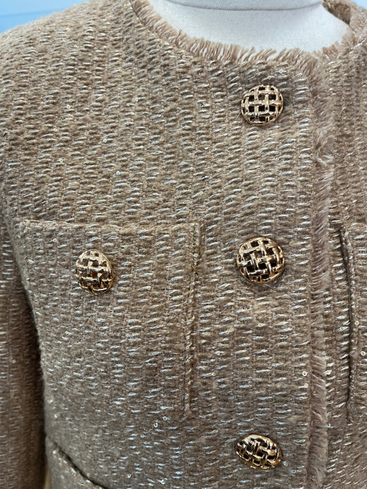 Crop Jacket Size Small