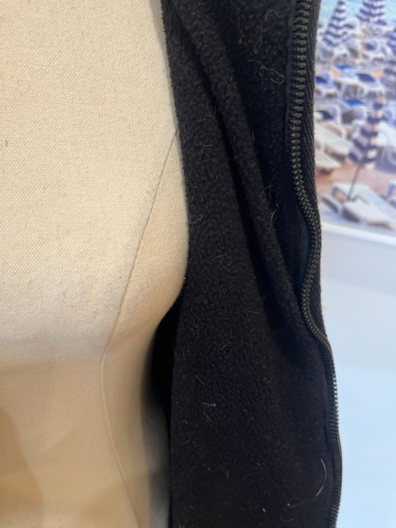 Inc Antations Jacket - Black and Orange Stripes