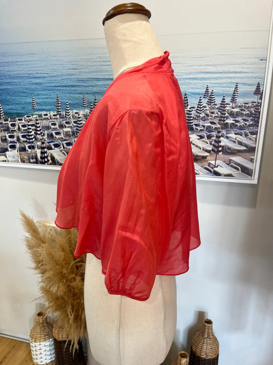 Lisa Law Pinky Shortsleeve Bolero Size 12