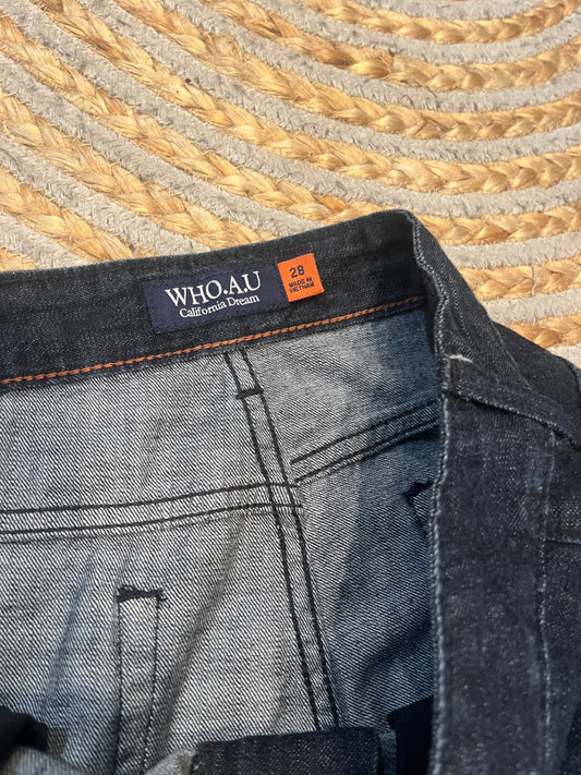 Who.A.U “California Dream” Straight Jeans – Size 28 | Casual Denim