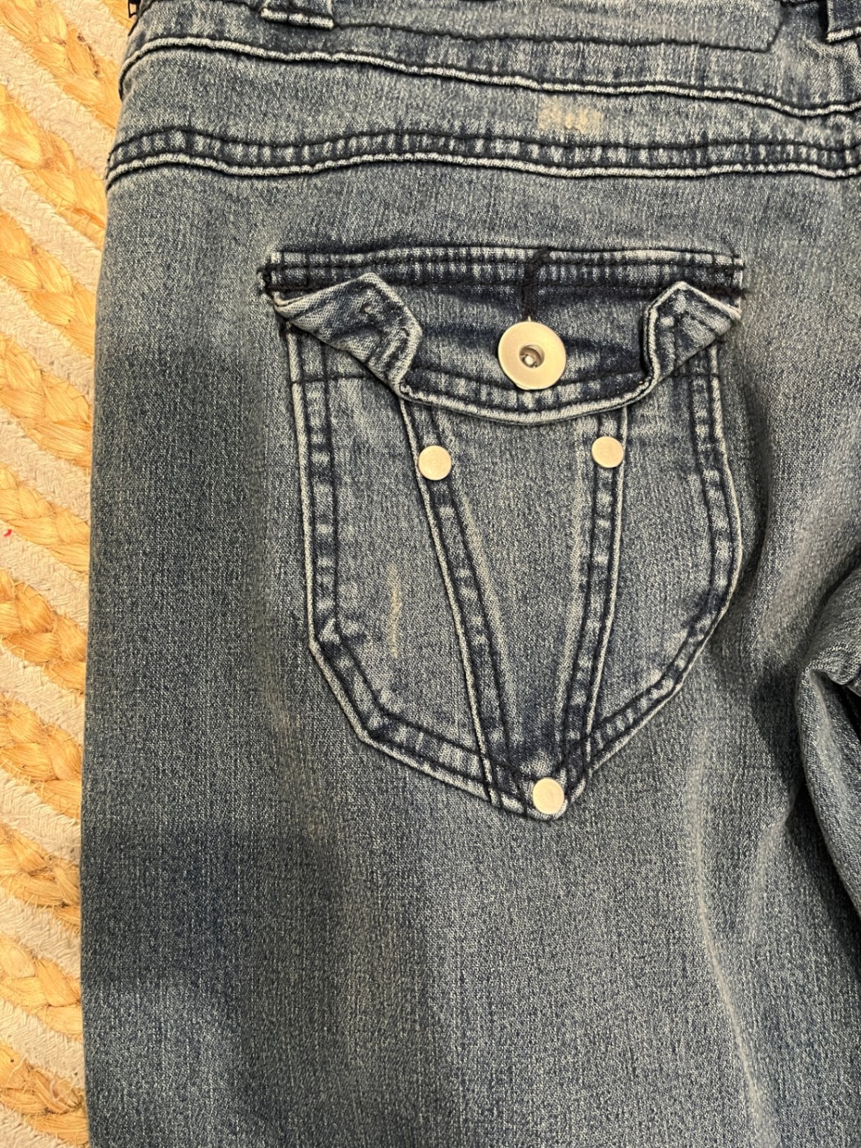 Chic... by EGG Blue Maternity Jeans | Comfortable Everyday Fit | Size 10