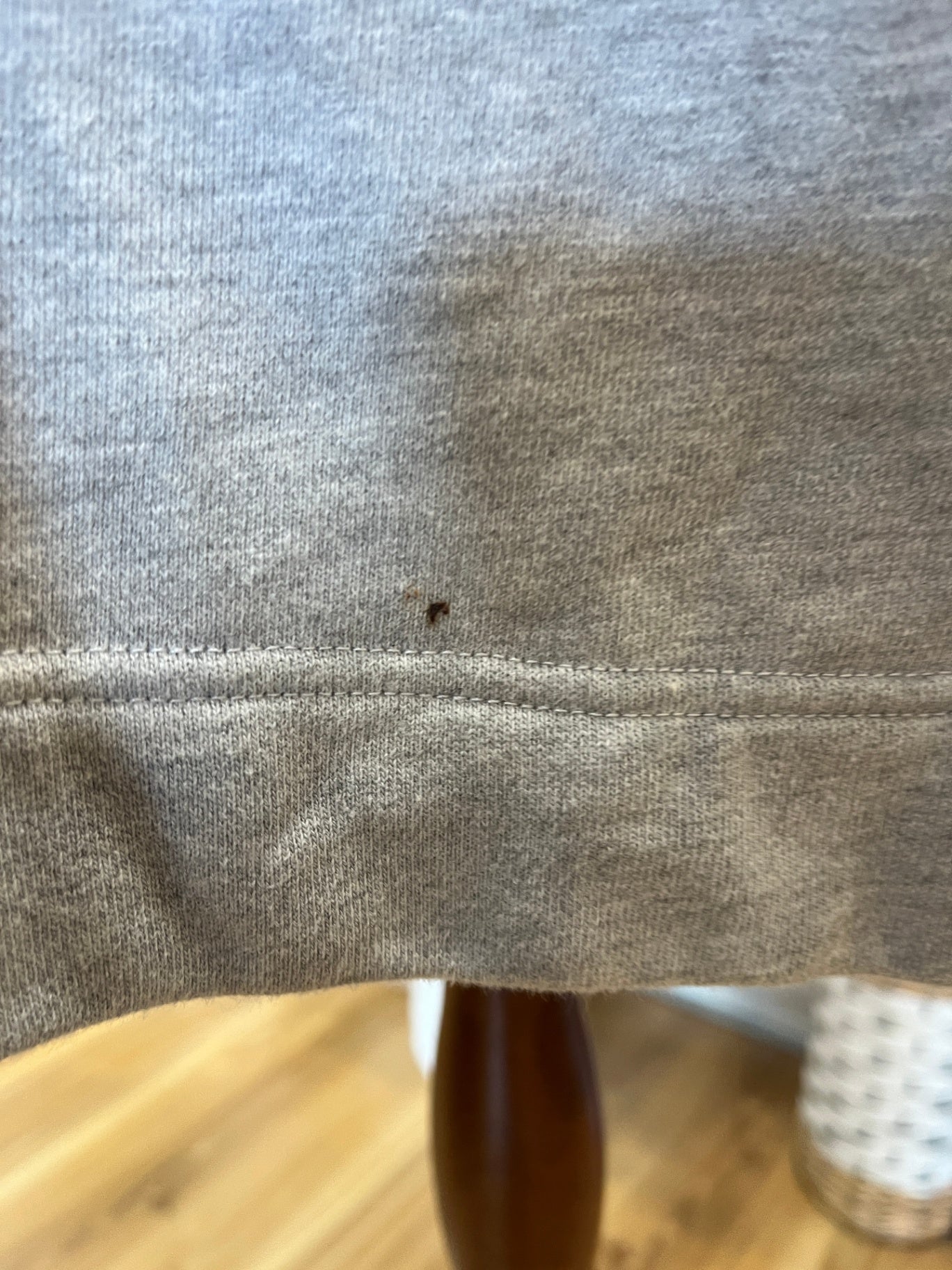 Ruby Grey Sweatshirt-Style Dress — Size 10 | 100% Cotton