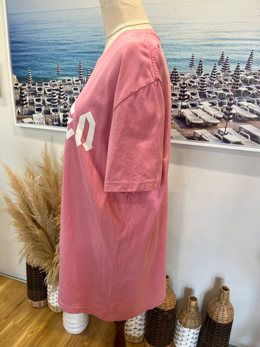 Stolen Girlfriends Club T-Shirt — Pink, Size Large | Stylish Streetwear