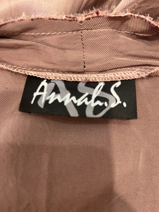 Annah S Muted Pink & Purple Jacket – M/L