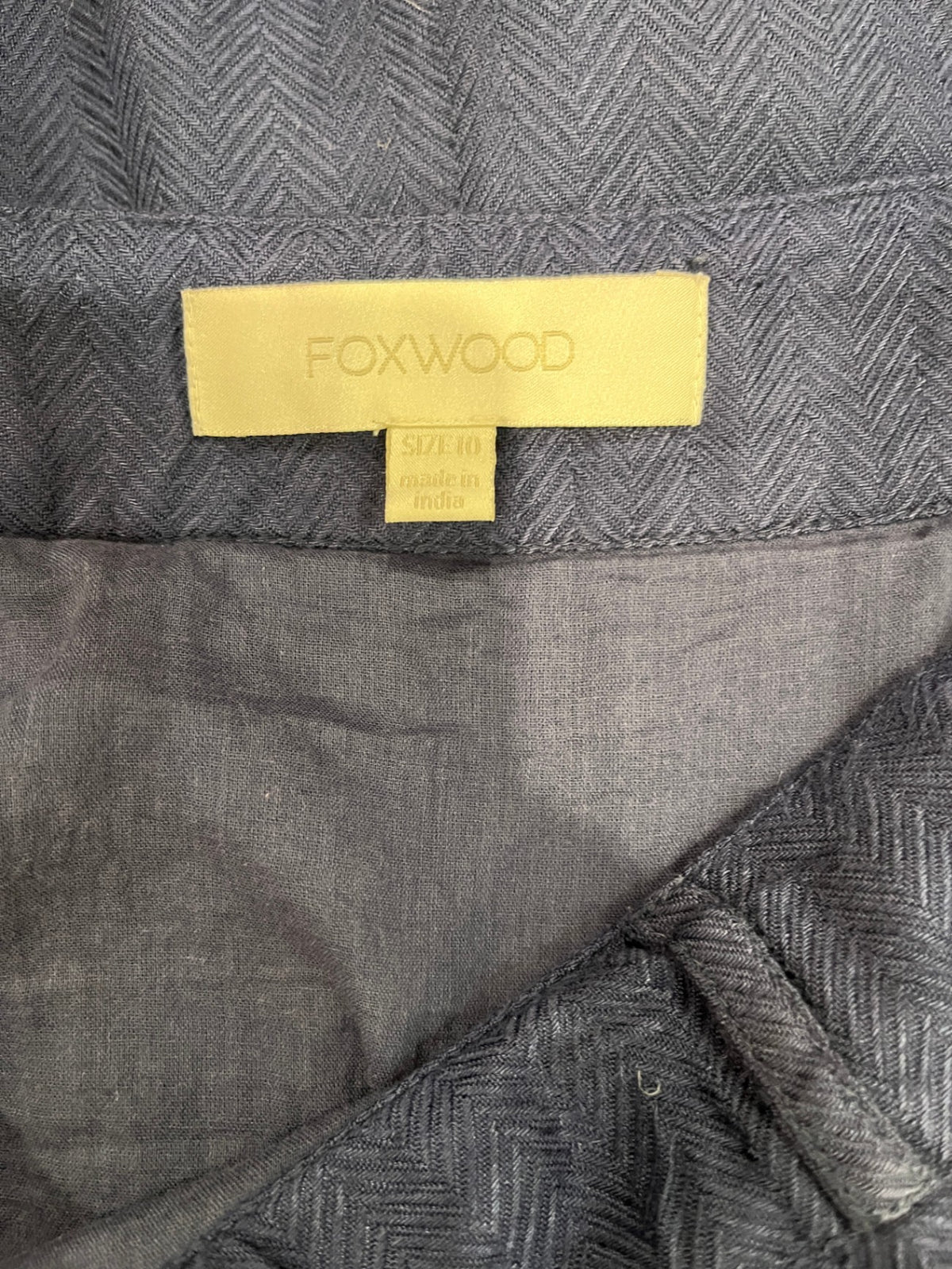 Foxwood Navy Blue Rara Skirt – Size 10
