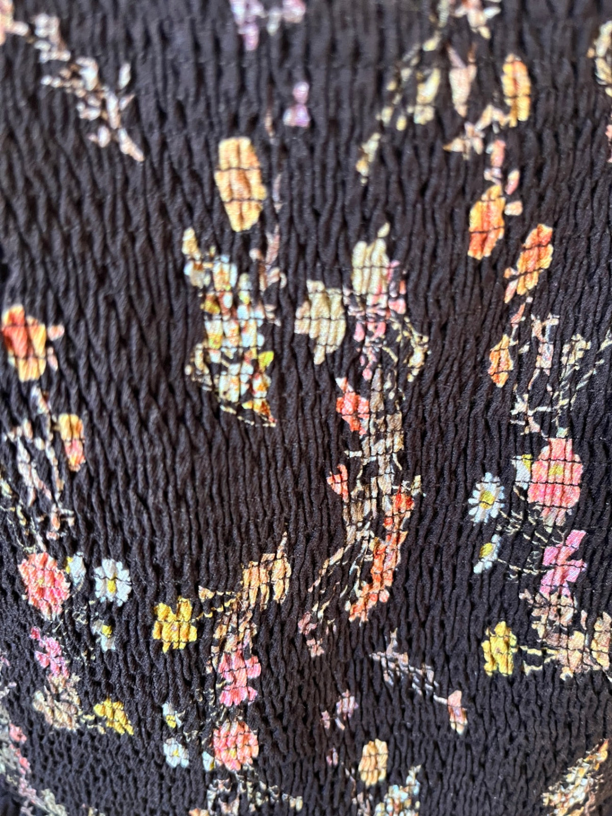 City Chic Black Floral Maxi Dress – Multicoloured Boho Print | Size 16/S