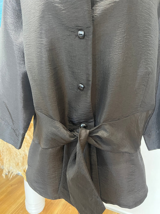 Lisa Law Tailored Black Jacket – Size 18