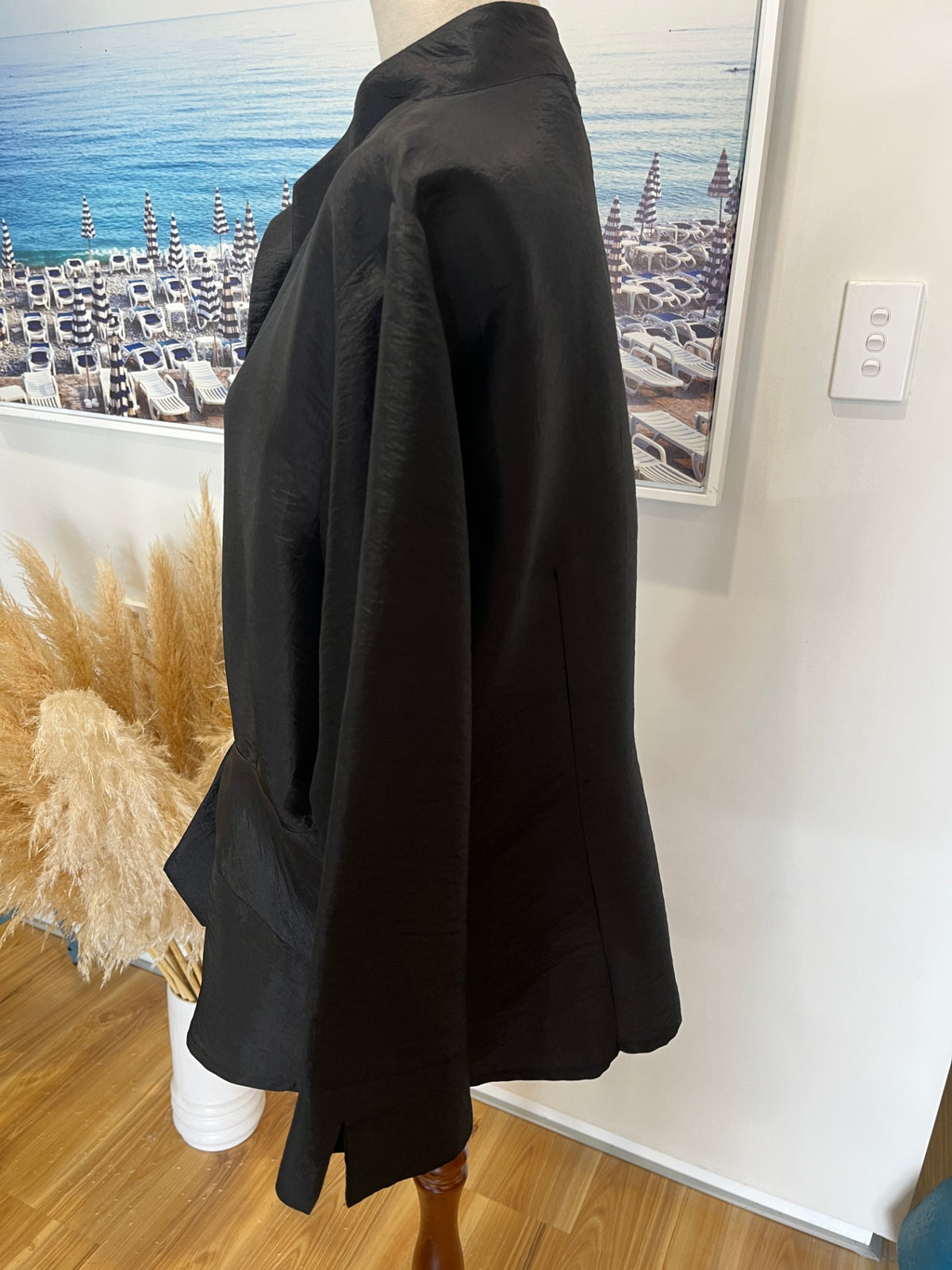 Lisa Law Tailored Black Jacket – Size 18