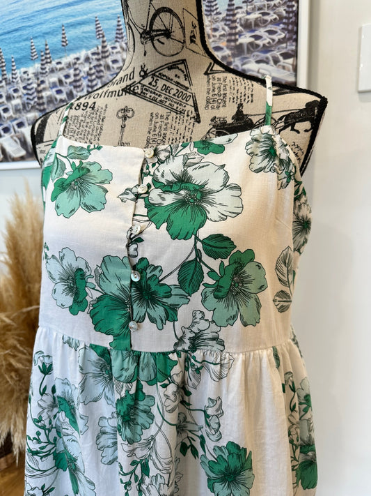 [SALE] Dotti Dress - 55% linen - size 16