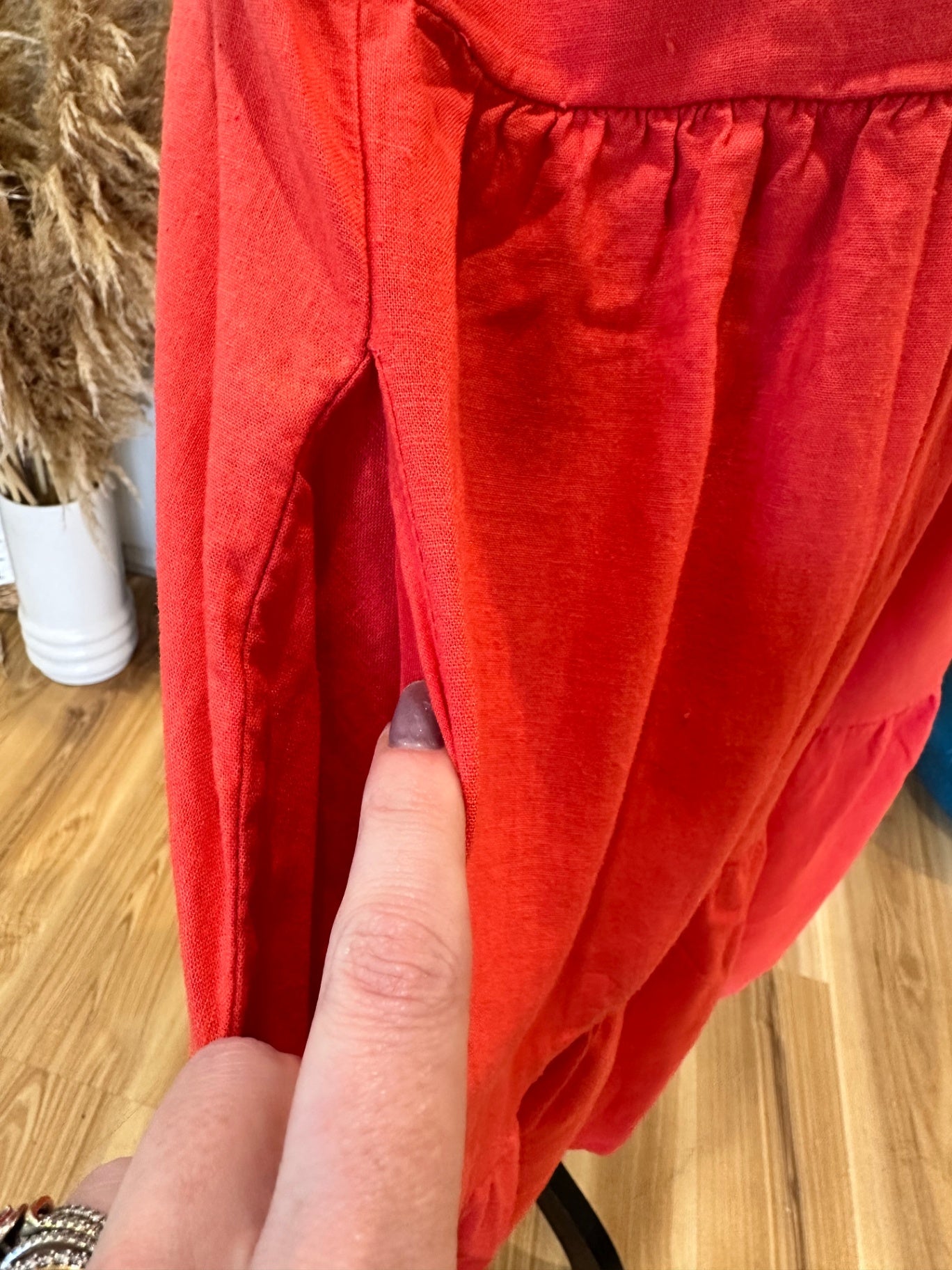 [SALE] Dotti Dress - 55% linen - size 16