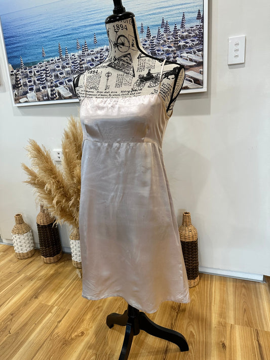 [SALE] Miss Selfridge Satin Dress Small Rose Pink