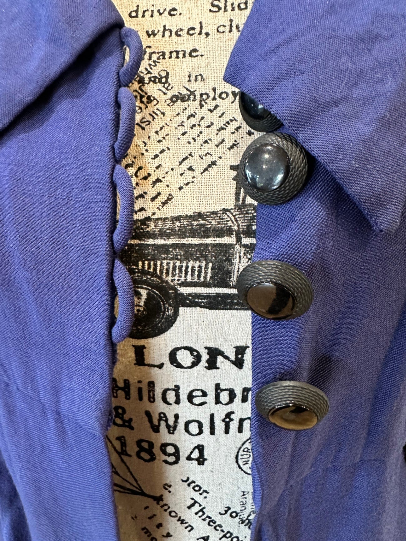 [SALE] Vintage Jacket Extra Small / Small Blue