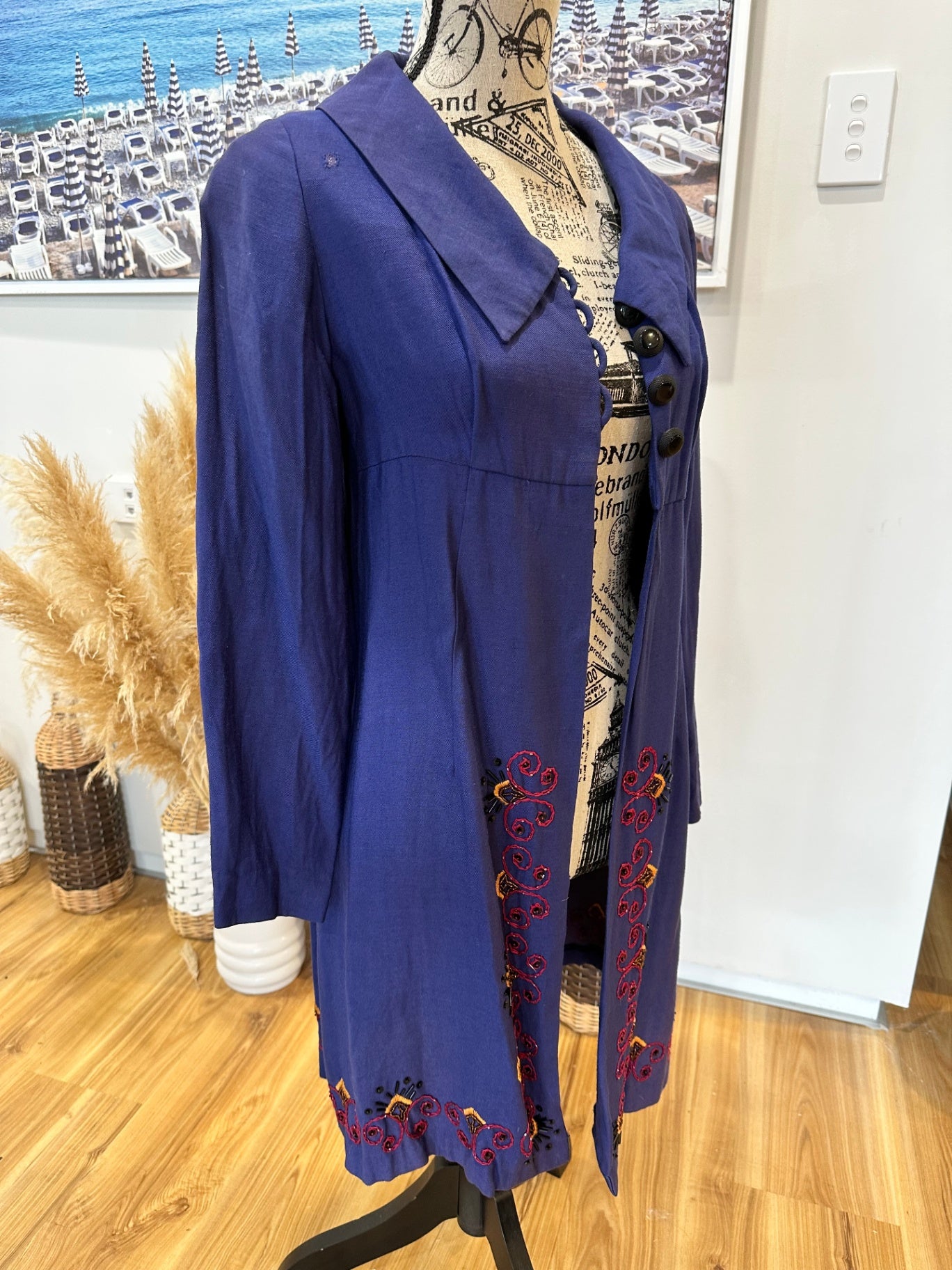 [SALE] Vintage Jacket Extra Small / Small Blue