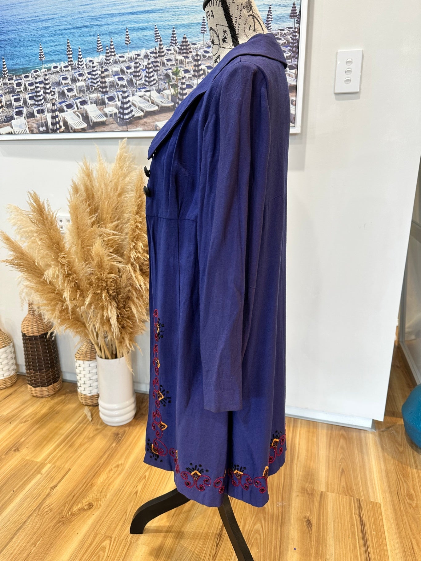 [SALE] Vintage Jacket Extra Small / Small Blue