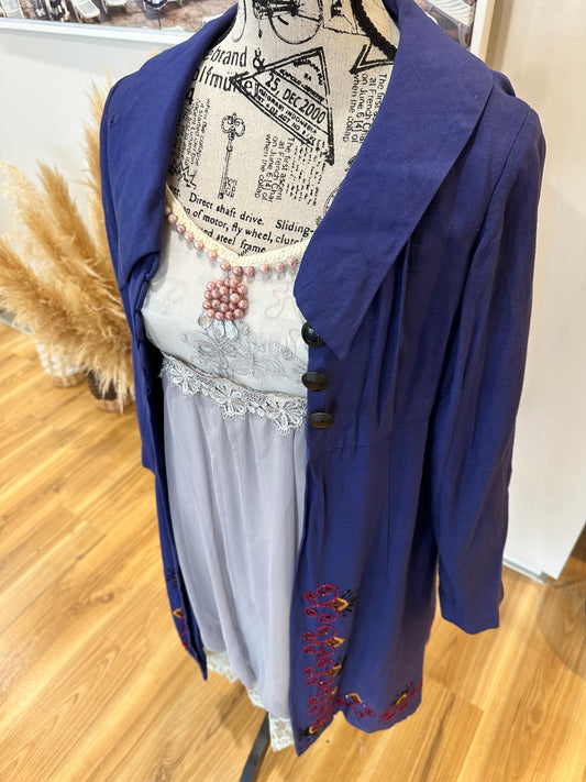 [SALE] Vintage Jacket Extra Small / Small Blue