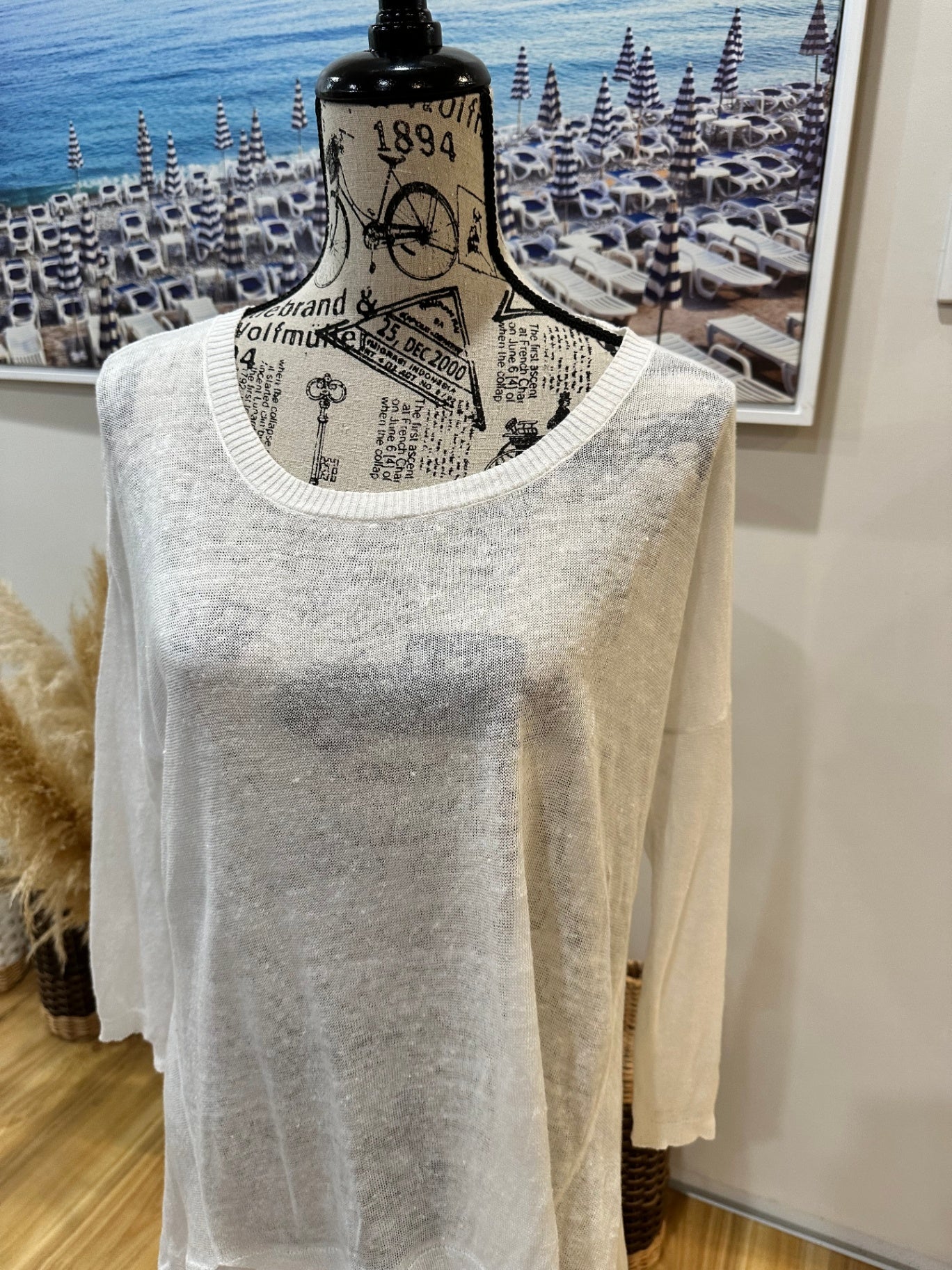 [SALE] Baazar Sweater Large White