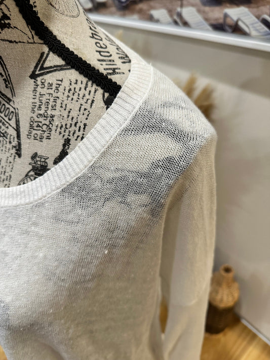 [SALE] Baazar Sweater Large White