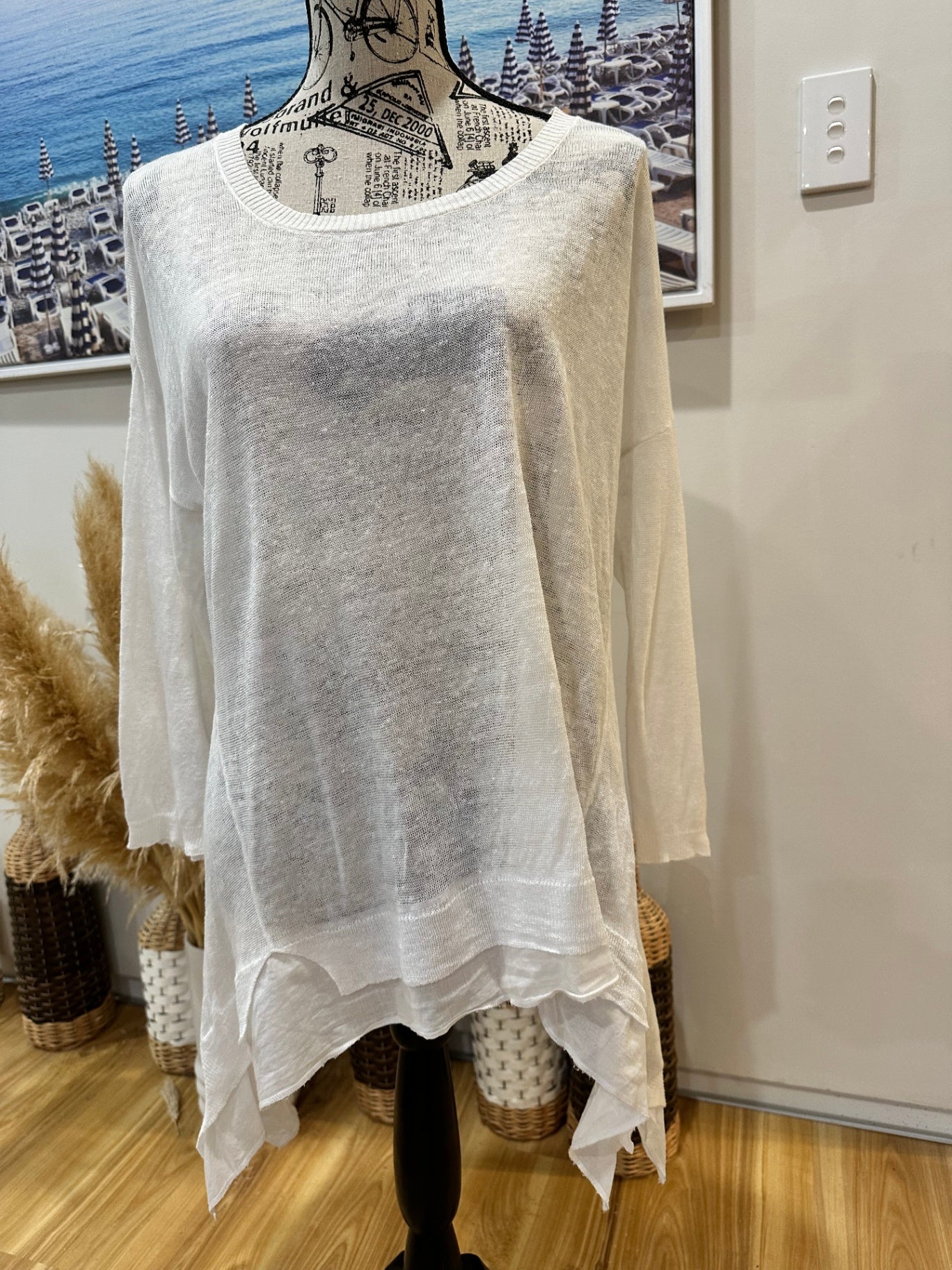 [SALE] Baazar Sweater Large White