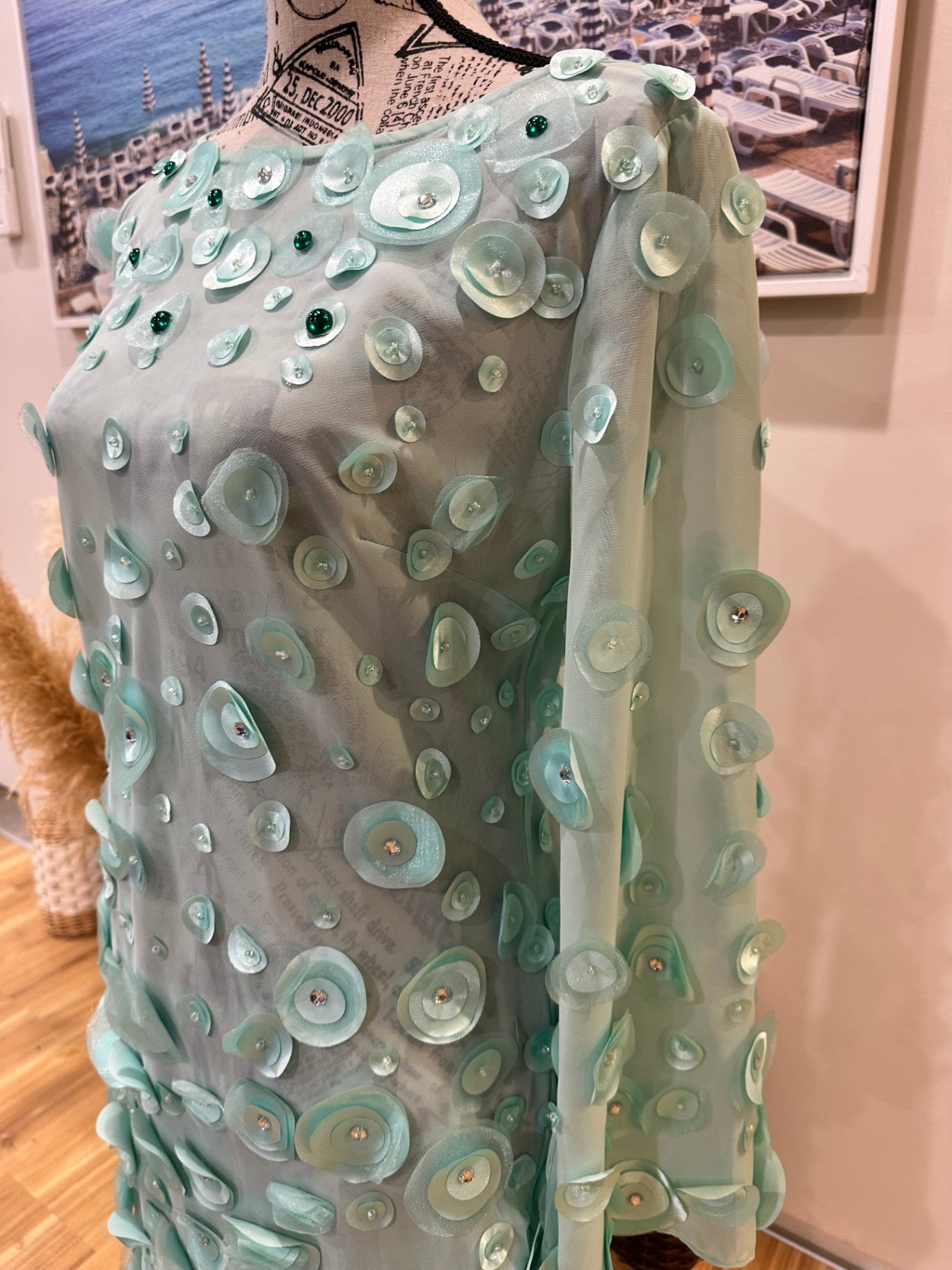 [SALE] Evening Dress - Medium - Mint green