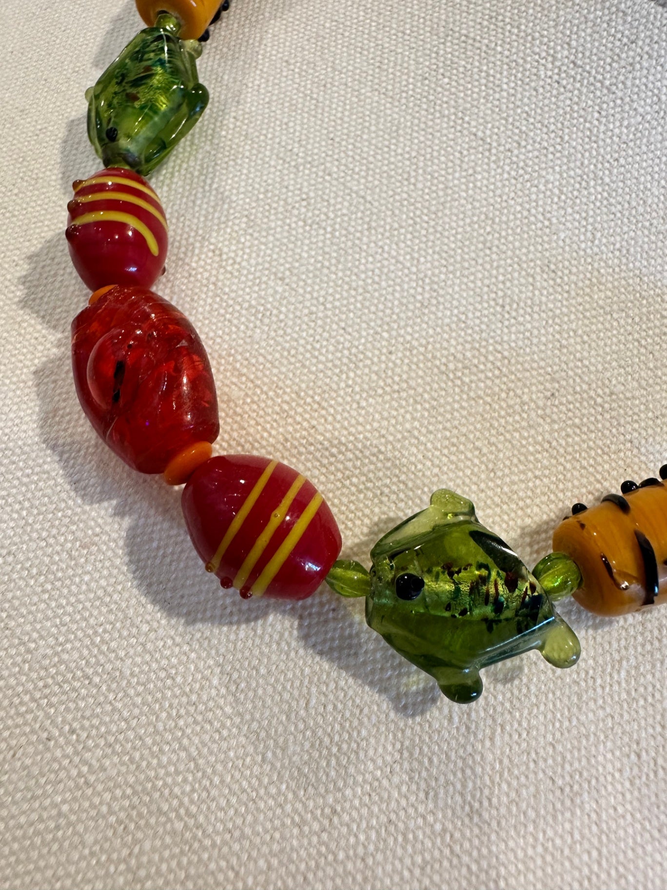 [SALE] Necklace Multiple colours including green, red, yellow, and orange