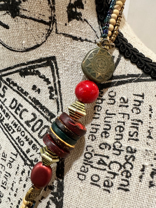 [SALE] Vintage Statement Necklace - Turquoise