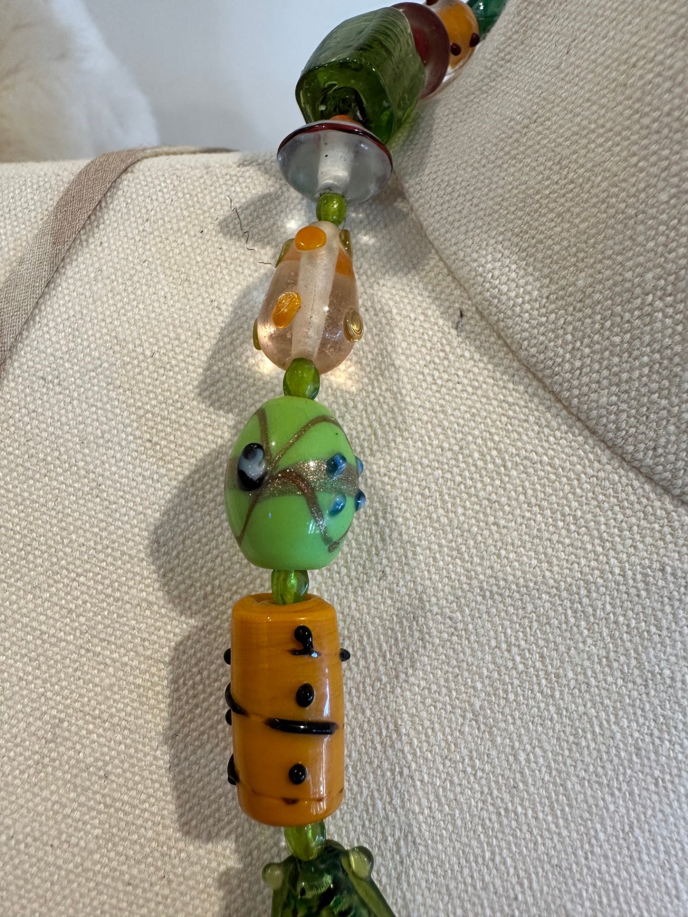 [SALE] Necklace Multiple colours including green, red, yellow, and orange