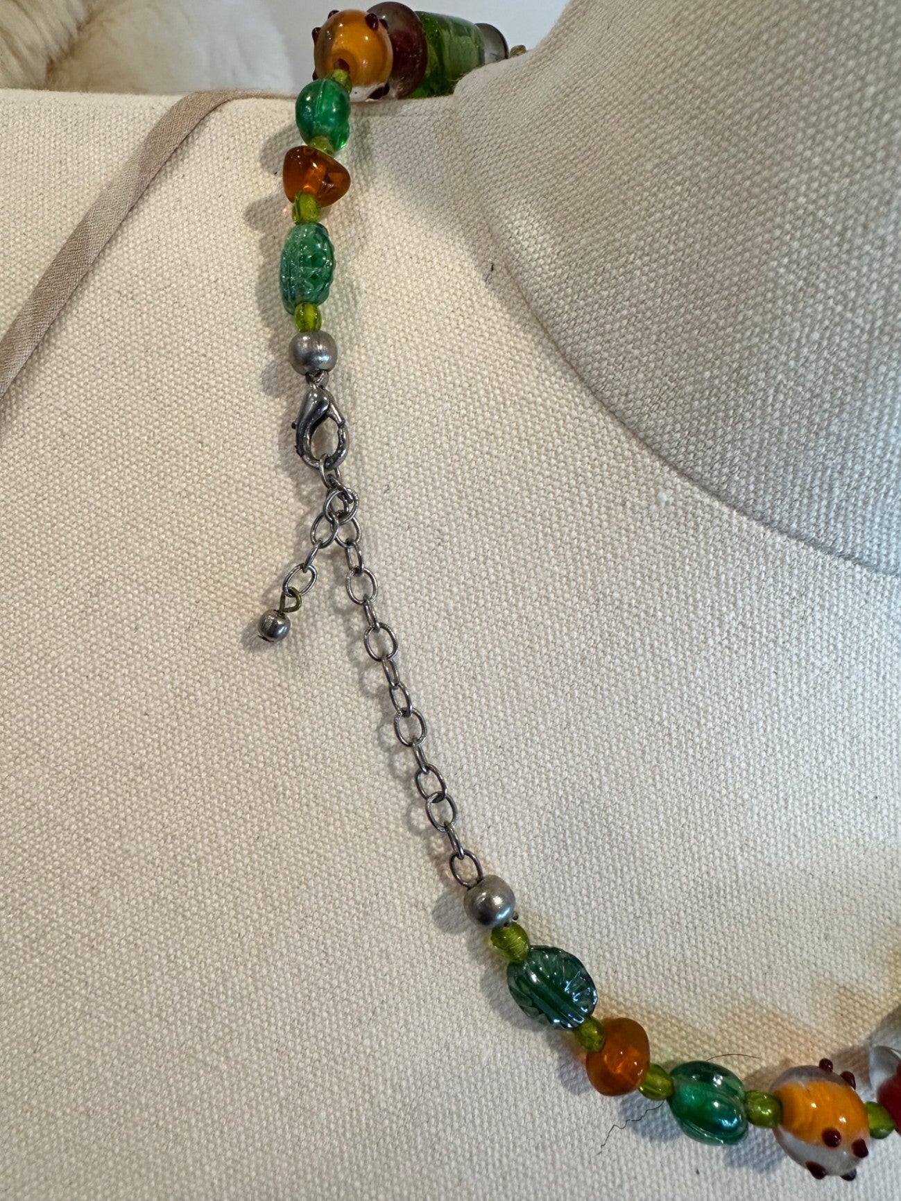 [SALE] Necklace Multiple colours including green, red, yellow, and orange