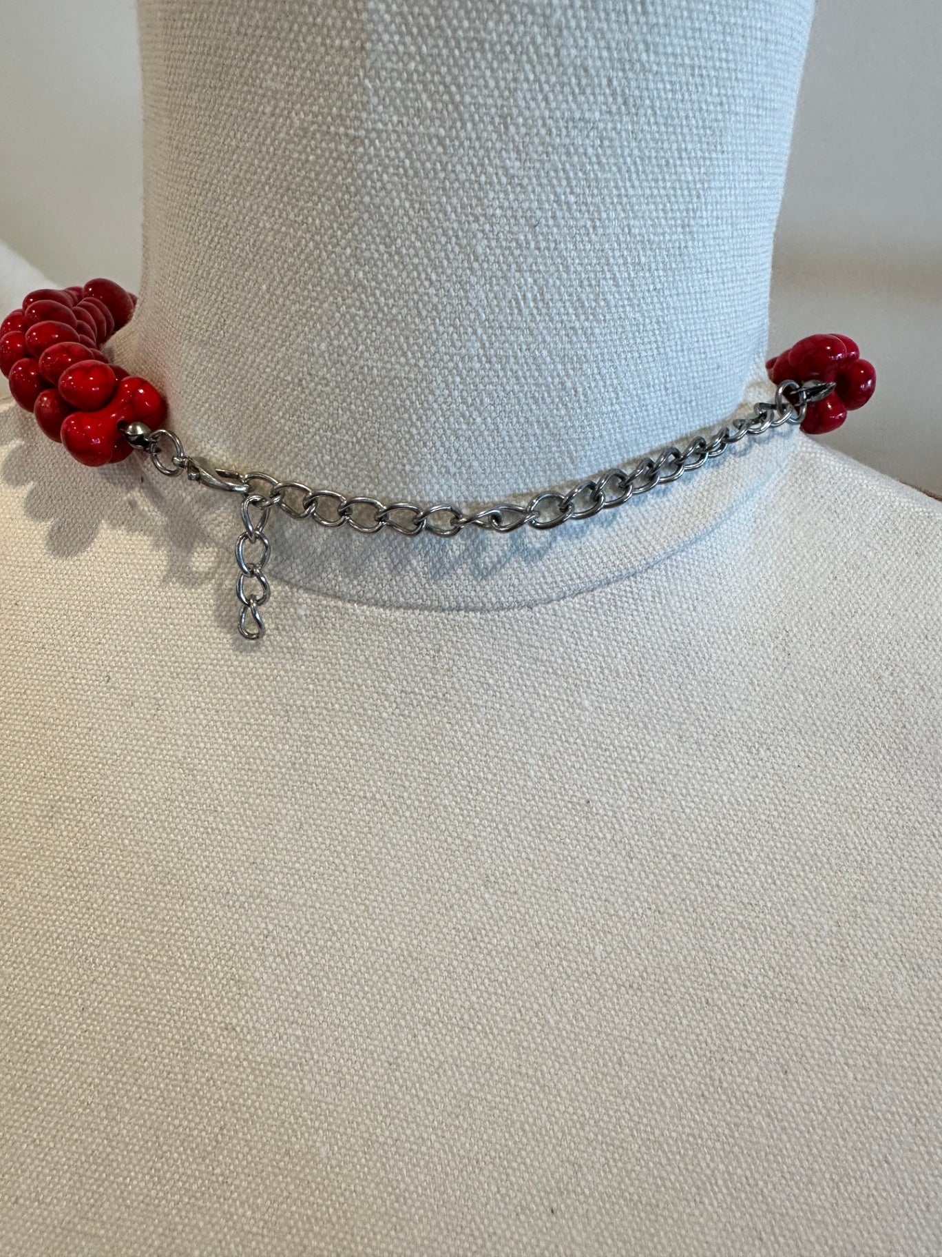 [SALE] Vintage Necklace Red - 'Jaffa'