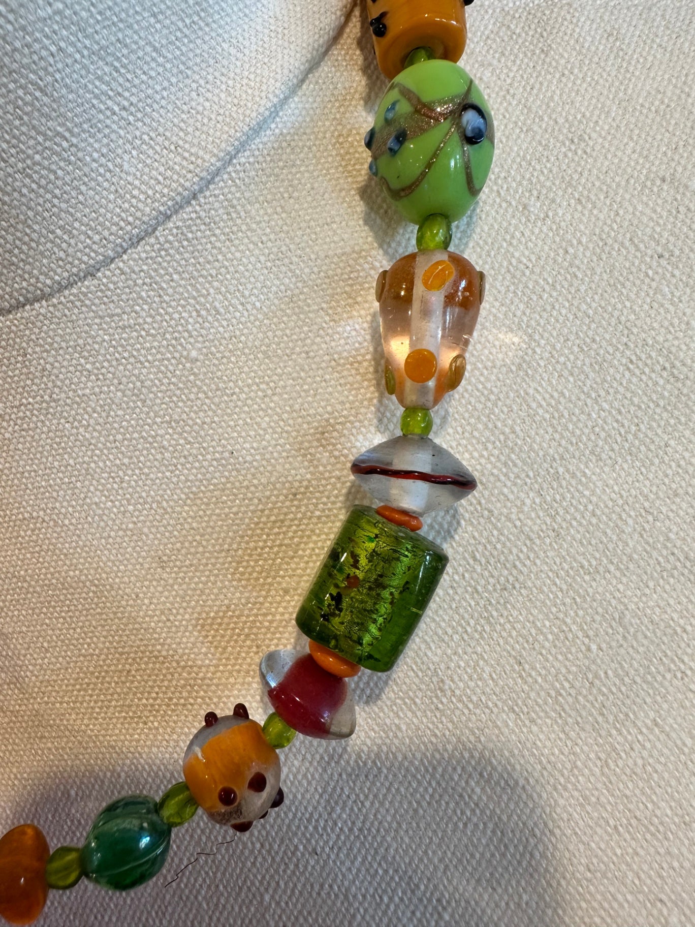 [SALE] Necklace Multiple colours including green, red, yellow, and orange