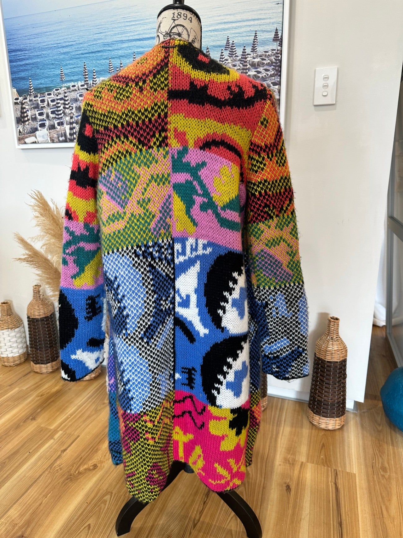 [SALE] Desigual Cardigan Extra Large Multicolor