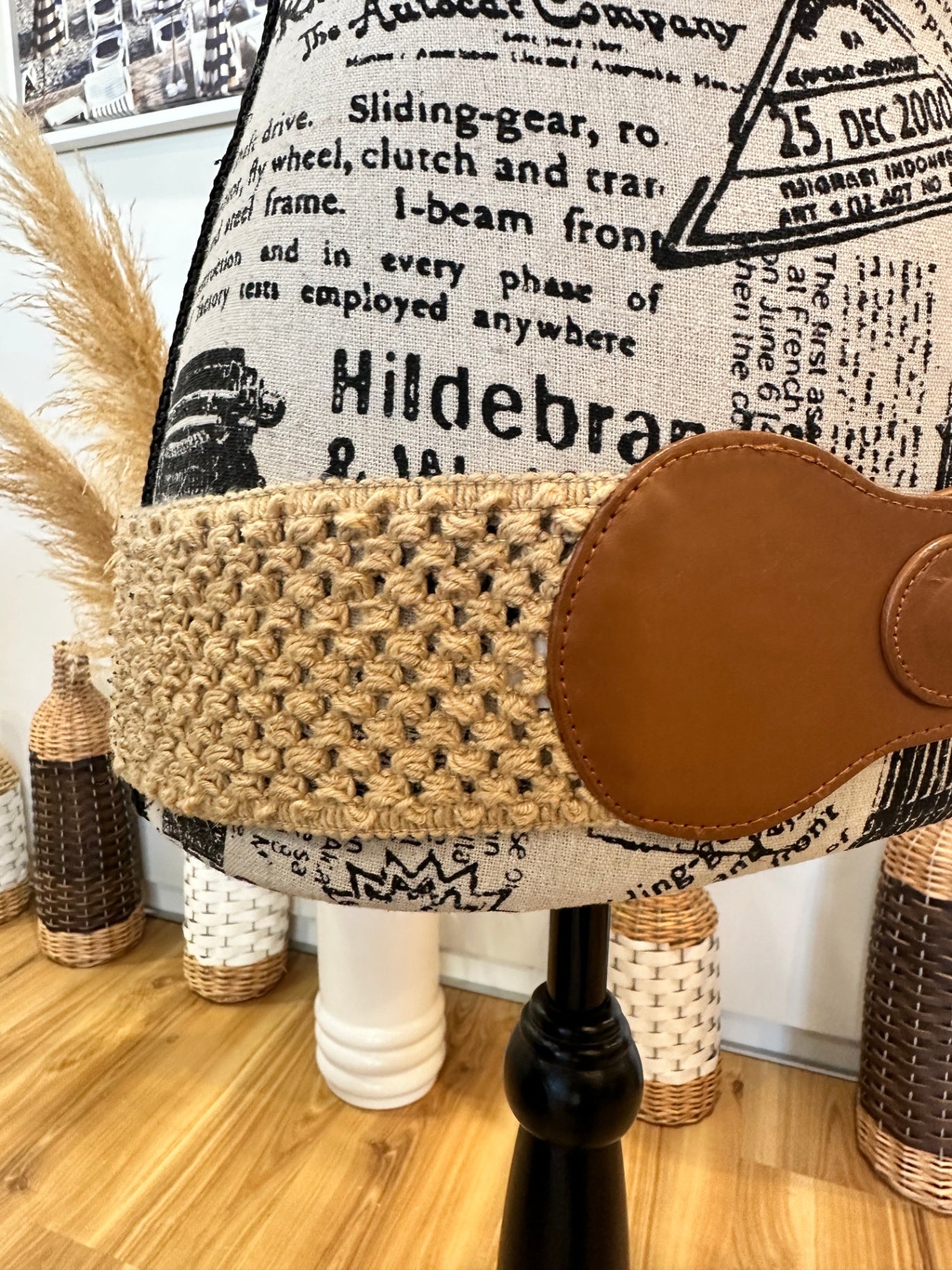 [SALE] Vintage Belt 14 Beige and Brown