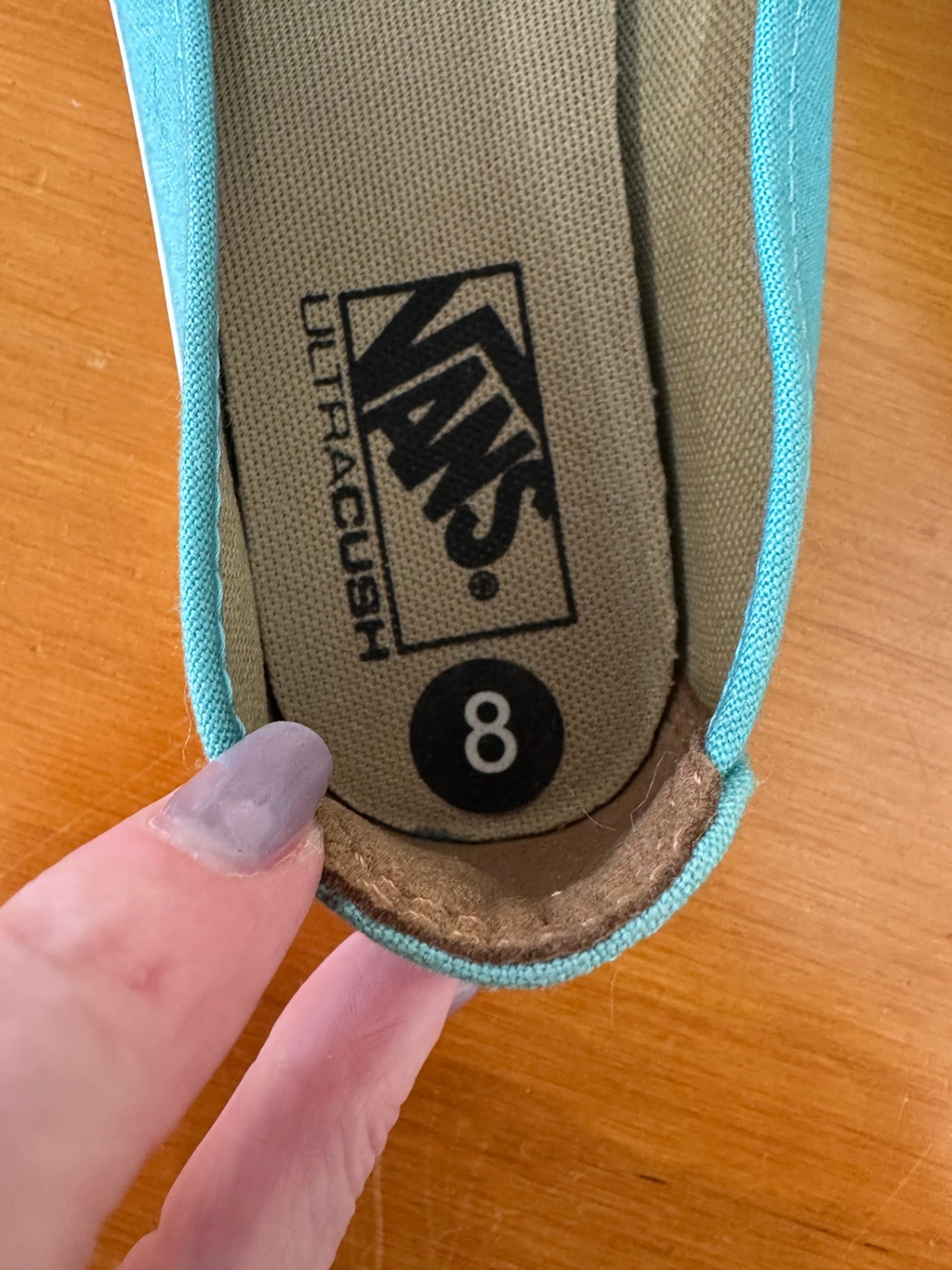 [SALE] Vans Sneakers 8 Turquoise