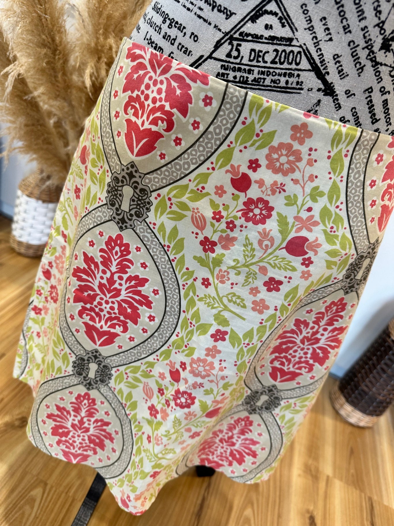 [SALE] The Cotton Room Skirt Small / Medium Multicolored